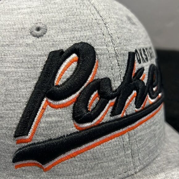 🔥🏈 OKLAHOMA STATE COWBOYS Mesh Back Snapback HAT - OSFA - PERFECT!!! - Picture 9 of 11